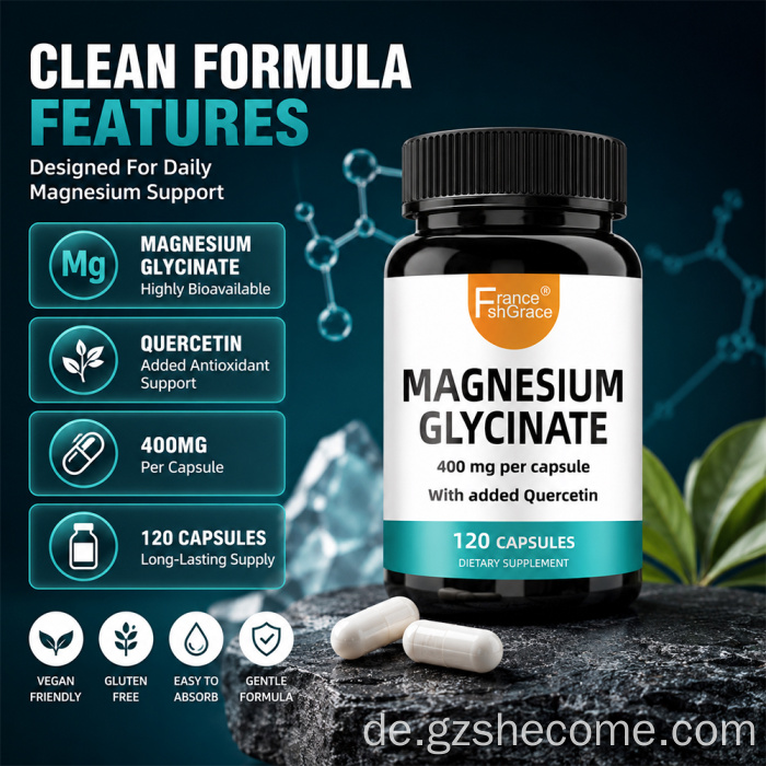 Origanische Shecome-Magnesium-Pflanzenextrakte unterstützen die Gesundheit